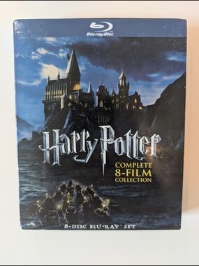 Harry Potter The Complete 8-Film Collection Blu-Ray Box Set 8-Disc Warner Bros